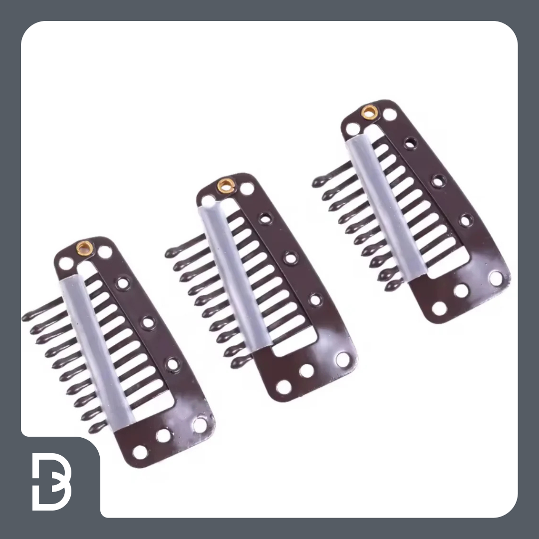 Wig Cap Clips (Pack of 3)