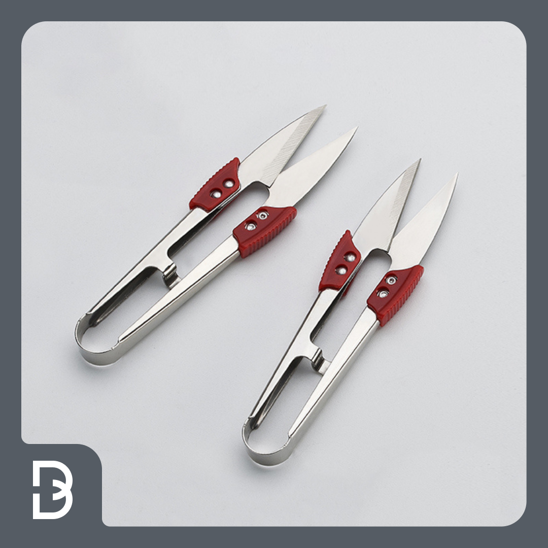 Stainless Steel Thread Cutter with Anti-Slip Grip (Pack of 2)