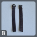 Wig Cap Elastic Ribbon w/ Hook (Set of 2)