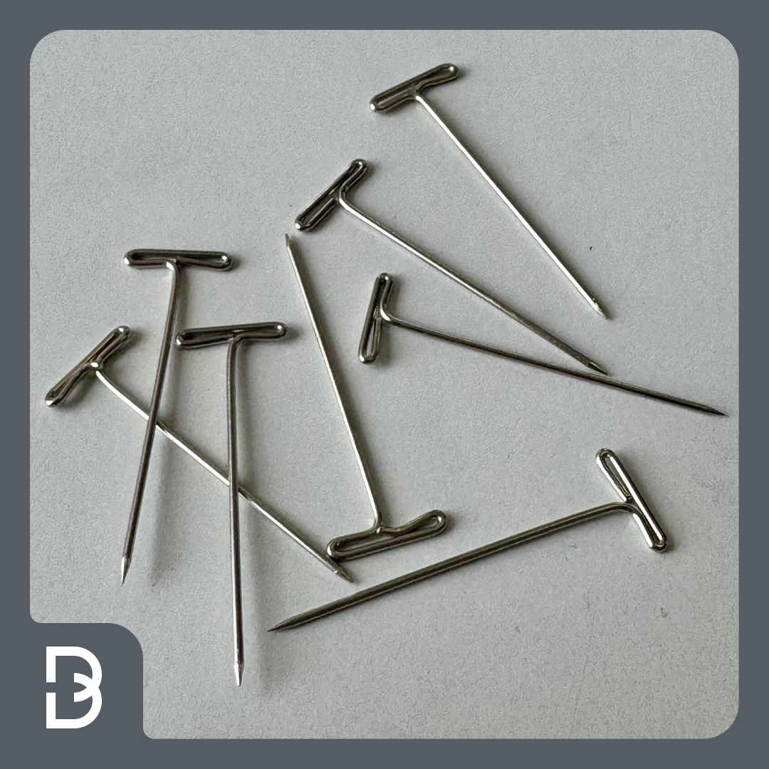 T-Shape Pins (Pack of 50)